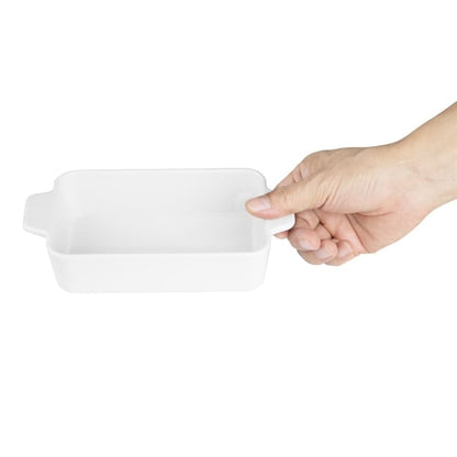 Olympia Whiteware Lasagne Dishes 200x110mm (4 Pack) ja959
