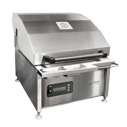 Synergy CharGo Nat Gas Chargrill Oven with Lid, Slow Cook Shelf & Garnish Rail STCGO600 ja962