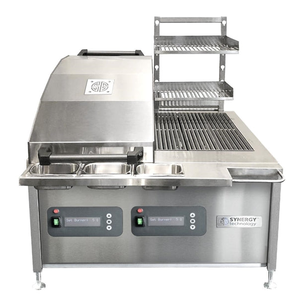 Synergy Grill CharGo Chargrill Oven with Single Lid STCGO900DUAL ja964