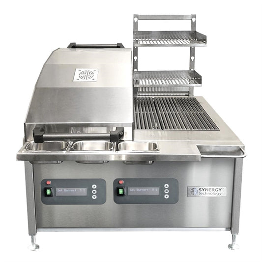 Synergy Grill CharGo Chargrill Oven with Single Lid STCGO900DUAL ja964