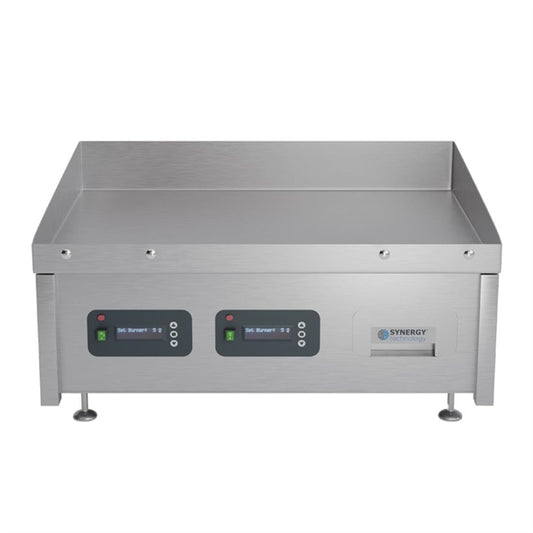 Synergy GRID900E-S Electric Griddle with Smooth Mild Steel Top & Garnish Rail ja969