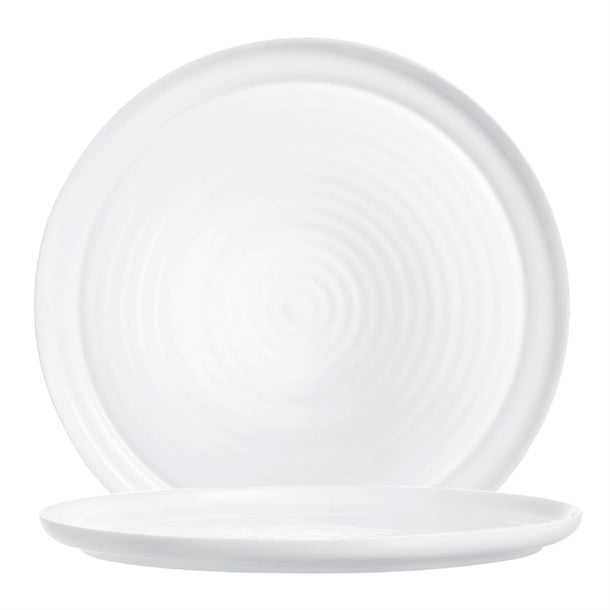 Arcoroc Evolutions Pizza Plates White 320mm (12 Pack) jb091