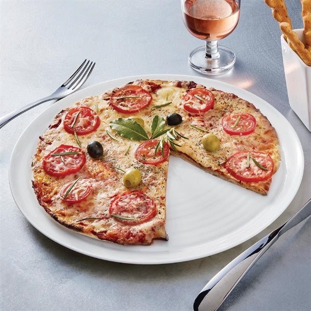 Arcoroc Evolutions Pizza Plates White 320mm (12 Pack) jb091