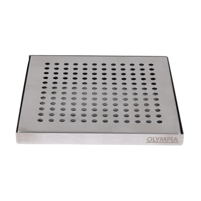 Olympia Stainless Steel Drip Tray 150x150mm jb126
