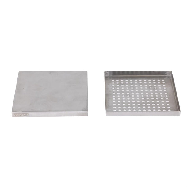 Olympia Stainless Steel Drip Tray 150x150mm jb126