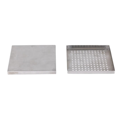 Olympia Stainless Steel Drip Tray 150x150mm jb126