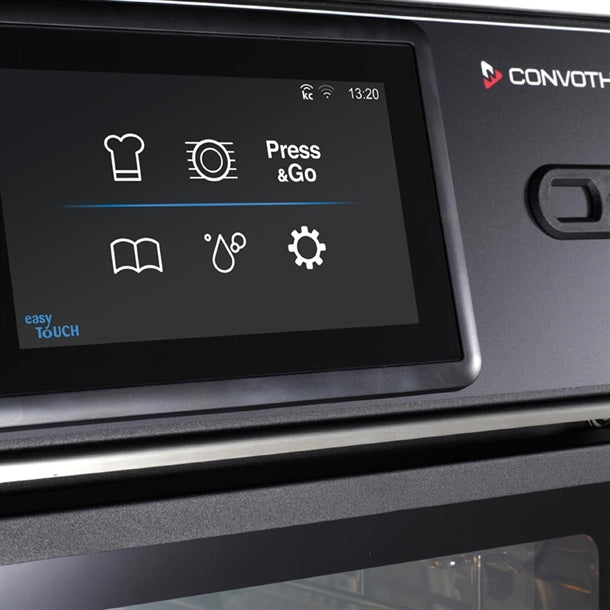 Convotherm Mini Black easyTouch Electric Combi Oven Left Hinged Door 6.10 jb321