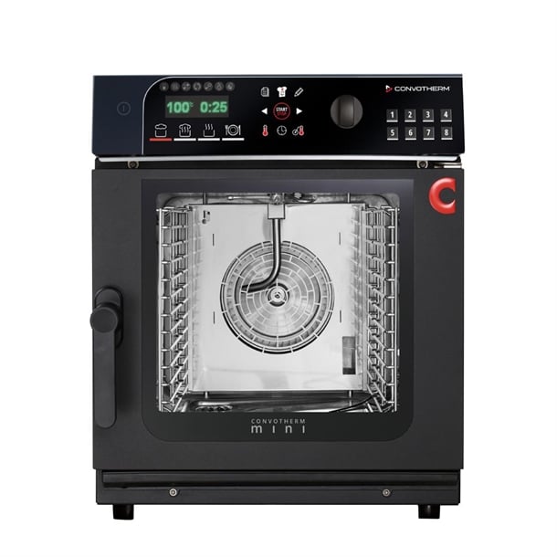 Convotherm Mini Black Standard Electric Combi Oven Left Hinged Door 6.10 jb329