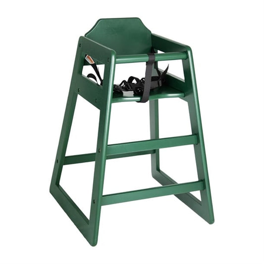 Bolero Wooden Highchair Forest Green jb368