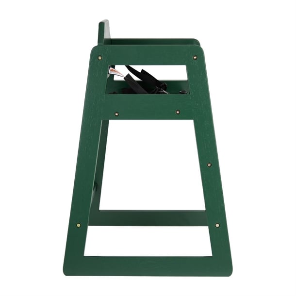 Bolero Wooden Highchair Forest Green jb368