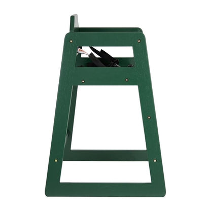 Bolero Wooden Highchair Forest Green jb368