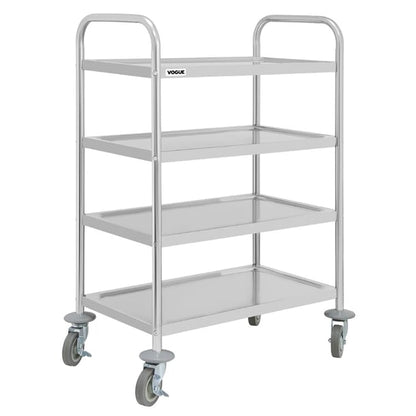 Vogue 4 Tier Clearing Trolley jb373