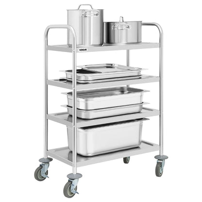 Vogue 4 Tier Clearing Trolley jb373