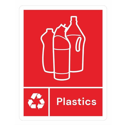 Jantex Slim Bin Label - Plastics jb492