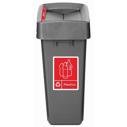 Jantex Slim Bin Label - Plastics jb492