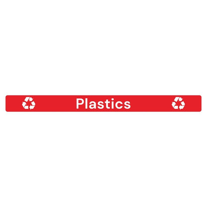 Jantex Slim Bin Lid Label - Plastics jb493
