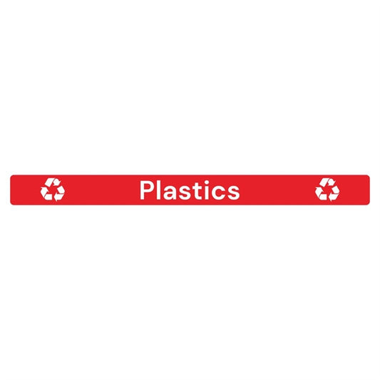 Jantex Slim Bin Lid Label - Plastics jb493