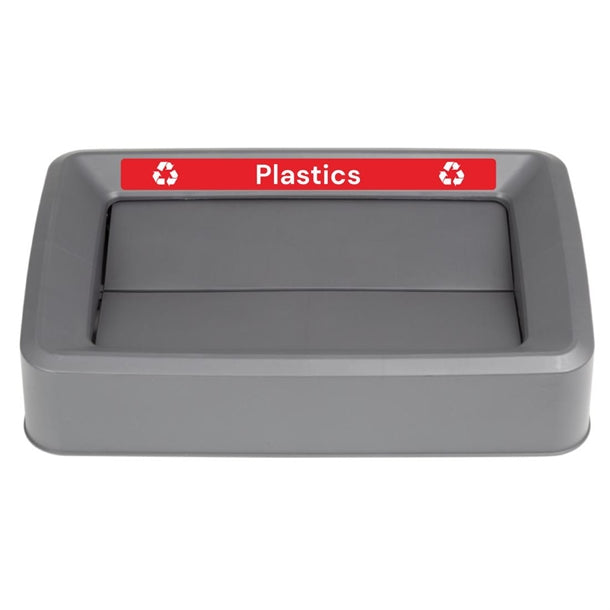 Jantex Slim Bin Lid Label - Plastics jb493