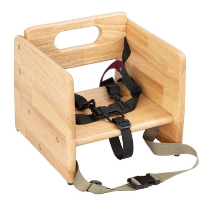 Bolero Booster Seat Natural Wood jb529