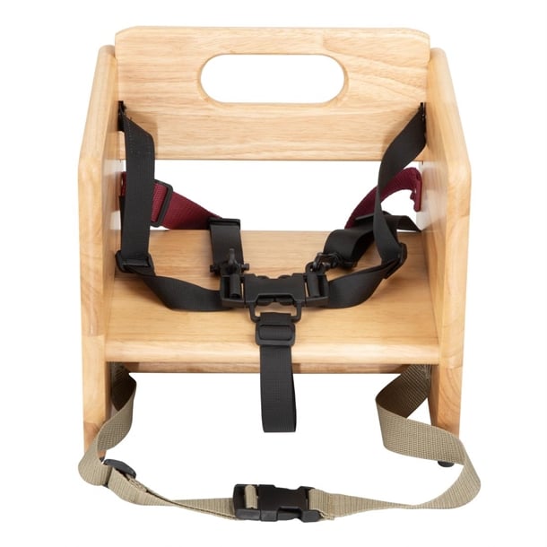 Bolero Booster Seat Natural Wood jb529