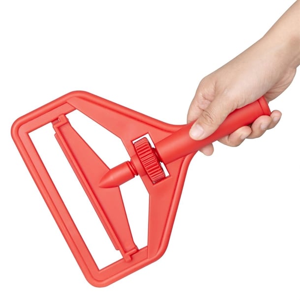 Jantex Connect Wide Kentucky Mop Head Clip Red jb530