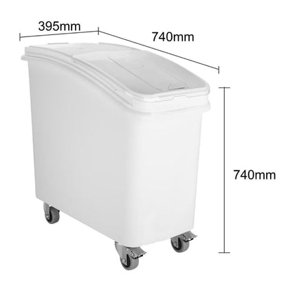 Vogue Ingredient Bin with Scoop 102Ltr jb554
