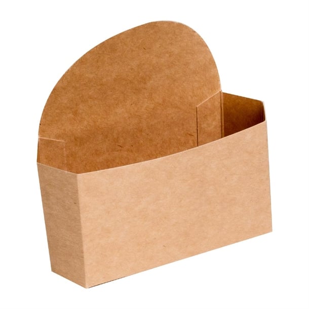 Notpla Compostable Takeaway Pie Sleeves - Kraft (660 Pack) jb804