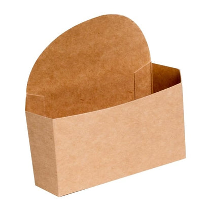 Notpla Compostable Takeaway Pie Sleeves - Kraft (660 Pack) jb804