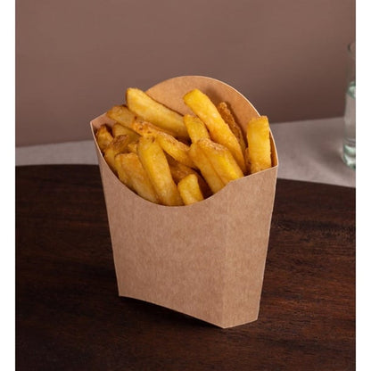 Notpla Small Chip Scoops - Kraft (500 Pack) jb807