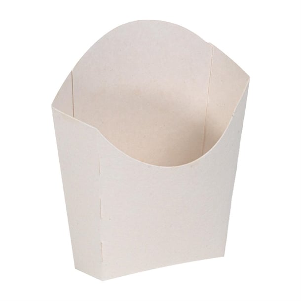 Notpla Small Chip Scoops - White (500 Pack) jb808