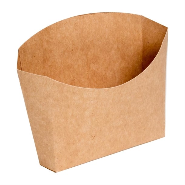 Notpla Medium Chip Scoops - Kraft (800 Pack) jb809