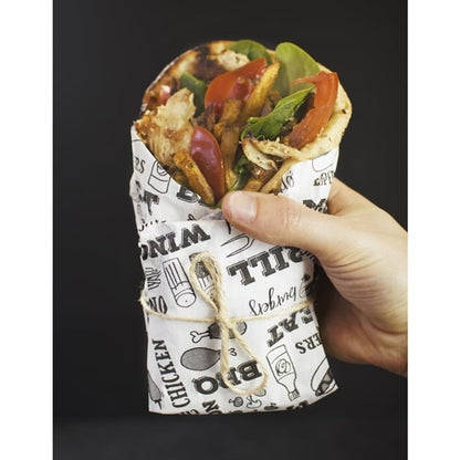Vegware Greaseproof Sheets Grill 400x300mm (1000 Pack) jb825