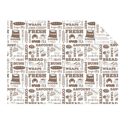 Vegware Greaseproof Sheets Bakery 400x300mm (1000 Pack) jb826