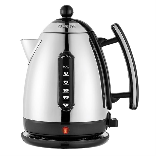 Dualit Lite Jug Kettle Black/Polished jb908