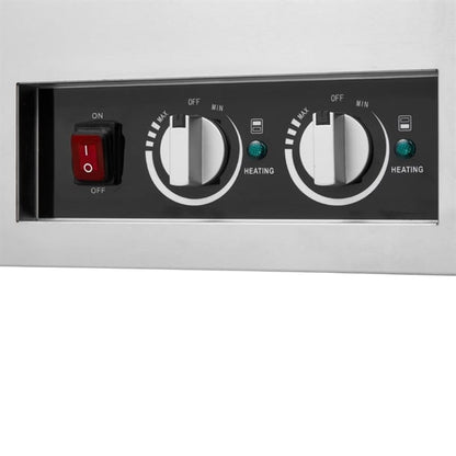 Buffalo Mobile Bain Marie Trolley 2x 1/1GN jb983