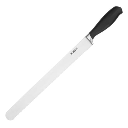 Vogue Soft Grip Serrated Slicer 30cm jb995