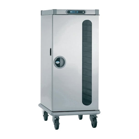 Tournus Roll'Service Heated Banquet Cart Glazed Stainless Steel Door 15x GN 2/1 507452AS jc865