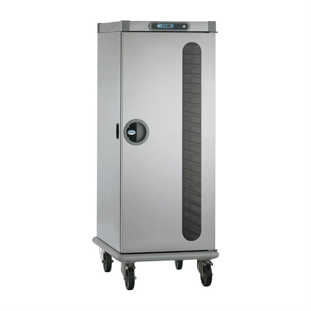 Tournus Roll'Service Heated Banquet Cart Glazed Stainless Steel Door 20x GN 2/1 507482AS jc867
