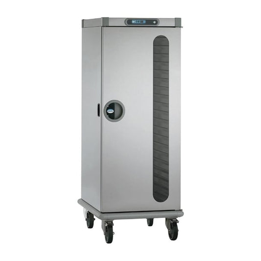 Tournus Roll'Service Heated Banquet Cart Glazed Stainless Steel Door 20x GN 2/1 507482AS jc867