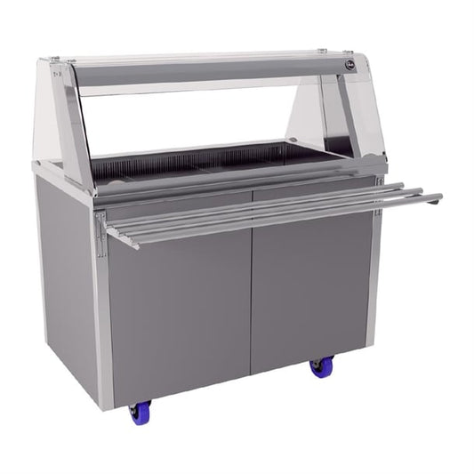 Glide Refrigerated Cold Well with Illuminated Gantry 3xGN 1/1 GCW3HT jc869