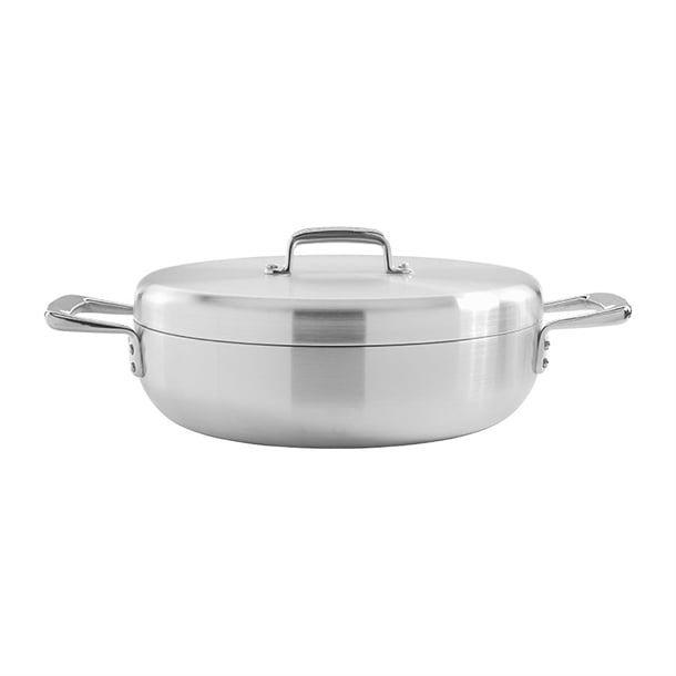 Samuel Groves Urban Stainless Steel Tri-Ply Chefs Pan with Lid 30cm jc879