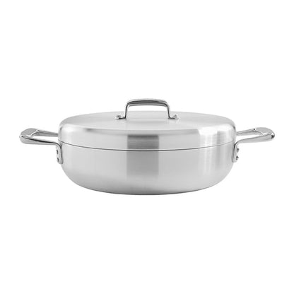 Samuel Groves Urban Stainless Steel Tri-Ply Chefs Pan with Lid 30cm jc879