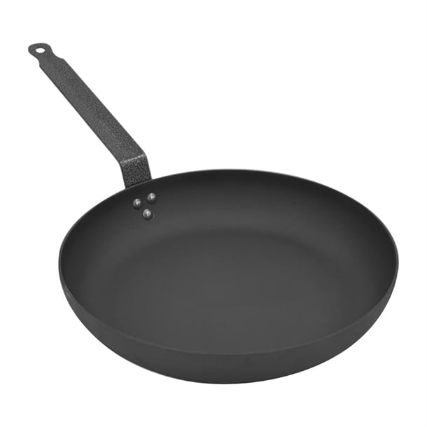 Samuel Groves Professional Seasoned Carbon Steel Omelette Pan 28cm jc886