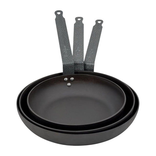 Samuel Groves Professional Seasoned Carbon Steel Frying Pan 20cm jc887