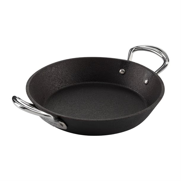 Samuel Groves Cast Iron Double Handled Skillet 24cm jc897