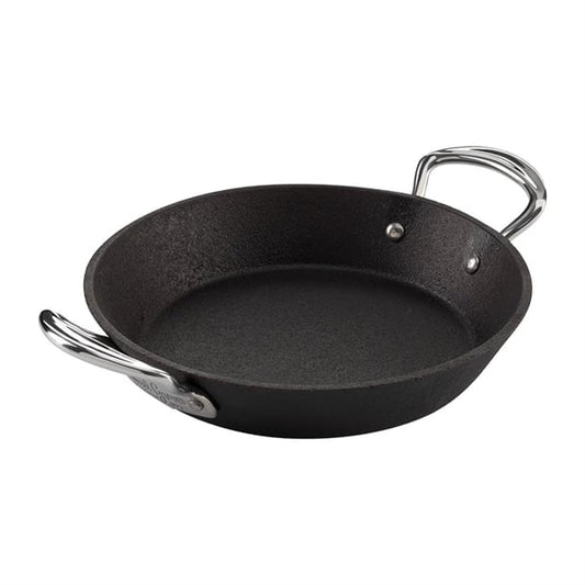Samuel Groves Cast Iron Double Handled Skillet 24cm jc897
