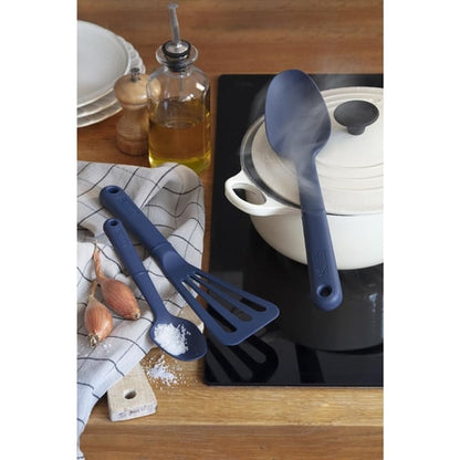 Deglon Blue Flexible Slotted Spatula 280mm jc929
