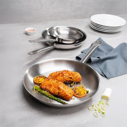 Tramontina Stainless Steel Triple Base Frying Pan 26cm jc944