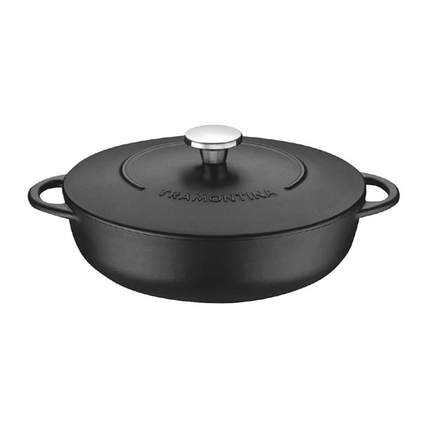 Tramontina Enamel Cast Iron Shallow Casserole Dish 361mm jc947