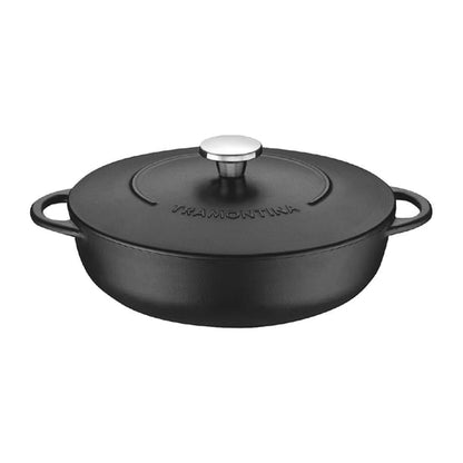Tramontina Enamel Cast Iron Shallow Casserole Dish 361mm jc947